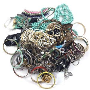 Costume Jewelry 4 lbs Lot Wearable Resell Destash